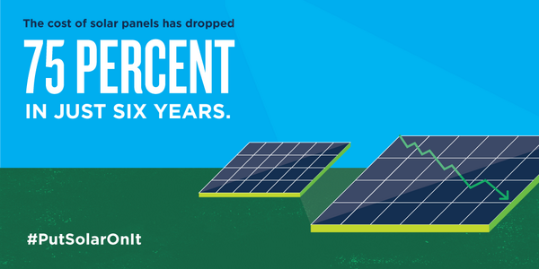 BarackObama's tweet photo. Solar energy is more accessible than you think: #ActOnClimate in your own community. #PutSolarOnIt http://t.co/XYJ38HoaQj