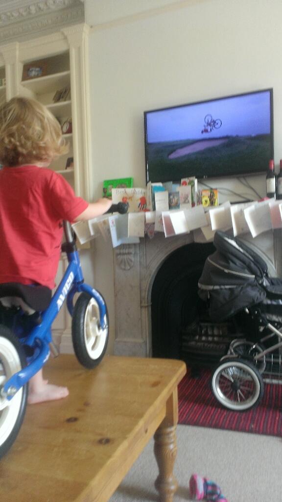 So Leo would rather watch this than Cbeebies. Must be doing something right.  Thanks <a href="/MartynAshton/">Martyn Ashton</a>