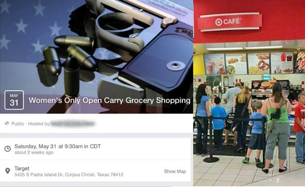 MomsDemand's tweet photo. .@Target still allows open carry in stores. We'll shop #OffTarget until they get #GunSense: http://t.co/CnAAPfprSw http://t.co/FQ3yHJ1rbN