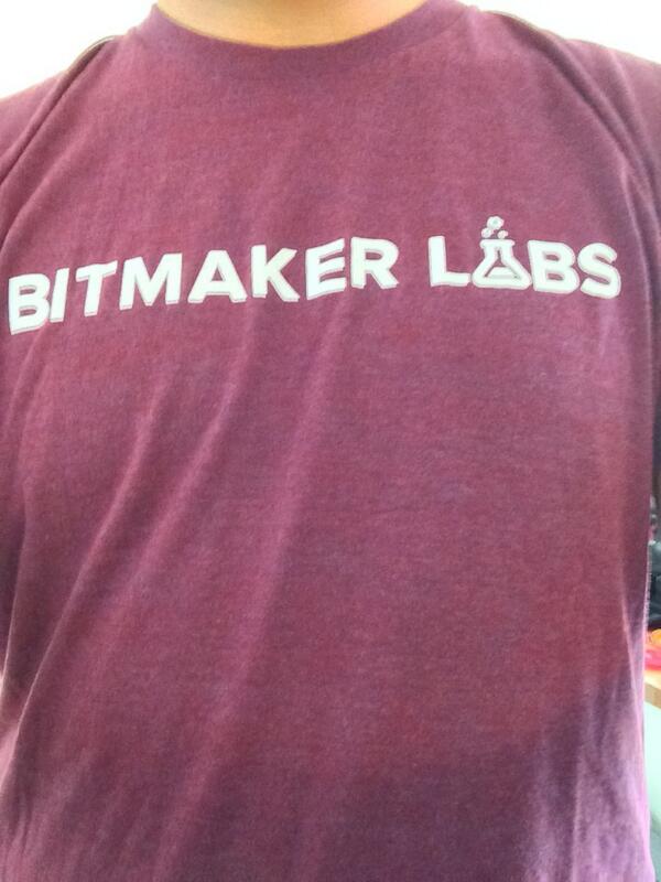 seven90's tweet photo. Hardly home but always reppin @bitmakerlabs #AngelHackTO http://t.co/yddvgg35qL