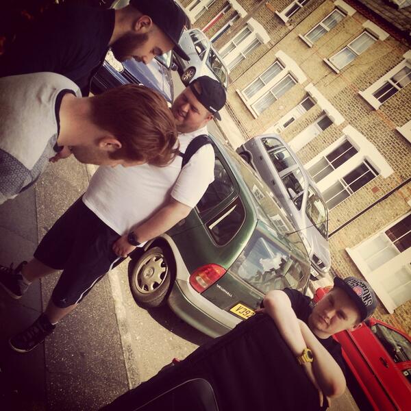 CharlieGreenMCR's tweet image. Camden Crawl (@thecamdencrawl) with the @EightInBrackets crew today! #CC14