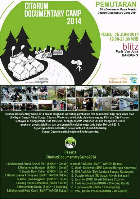 CreativeKamil's tweet photo. Assalamualaikum pak @ridwankamil !! Di mohon kehadirannya, Hasil anak muda creative nih pak :) #CitarumDocCamp2014 http://t.co/EE9R9hoy1n