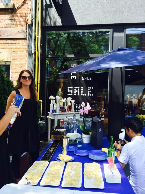 <a href="/ReposadoBar/">Reposado Bar</a> pop-up @TigerOfSwedenTO 5.00 <a href="/TCazadores/">Tequila Cazadores</a> margaritas &amp; @SteamWhistle free ceviche! Swedish clothing !