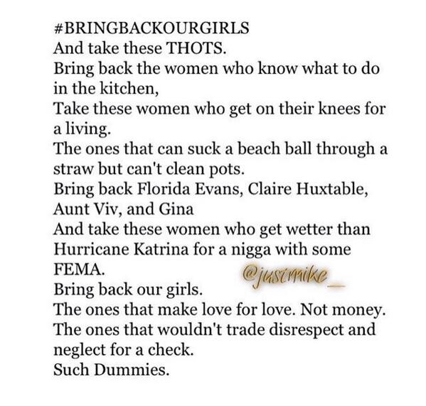 HeatherDLee08's tweet image. #BRINGBACKOURGIRLS #SUCHDUMMIES