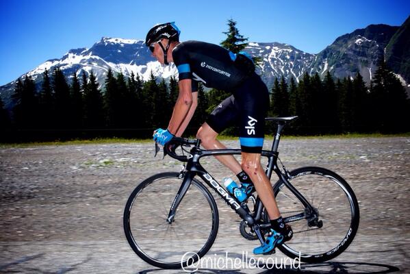 Hard day in the saddle... 2 weeks to go #TDF