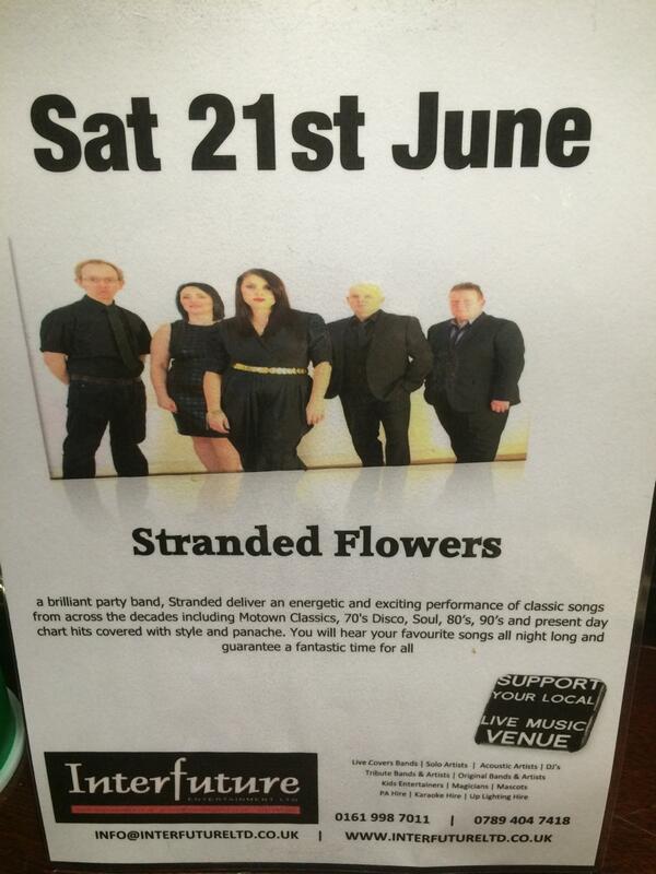 Don't forget- live music from 9pm tonight @StrandedFlowers