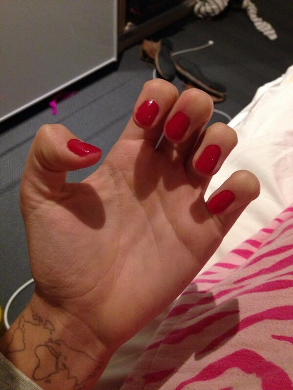 What an exciting Saturday evening, at least my nails have been treated!