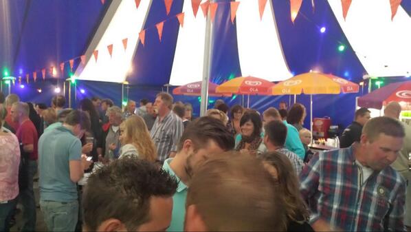 Gezellige drukte tijdens de Blokzieliger avond!