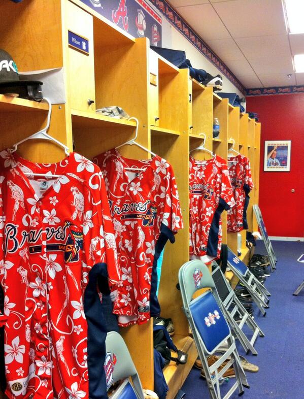 Rome Professional Baseball Club on X: Tonight Braves players will be  wearing these special Parrot Head Paradise Night themed jerseys!  #jimmybuffett  / X