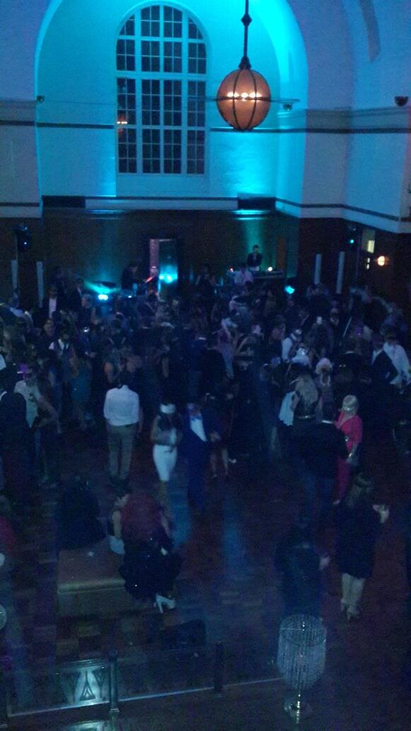 dalescogings's tweet photo. @Goodlucklive killing it with a new track at @thesecreteats masquerade http://t.co/uSR337jV5H