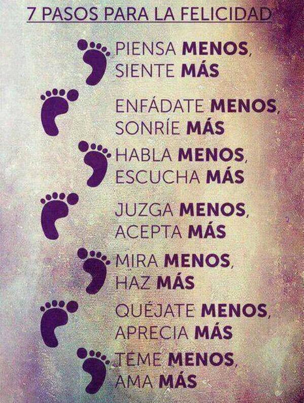 Robertoperezok's tweet photo. 7 pasos para la #felicidad http://t.co/0vT0CCVOQy
