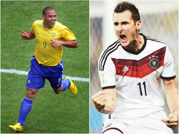 MotivacionesF's tweet photo. "Bienvenido al club, Klose. Imagino tu felicidad" - Ronaldo. http://t.co/6gRCQNeEcQ