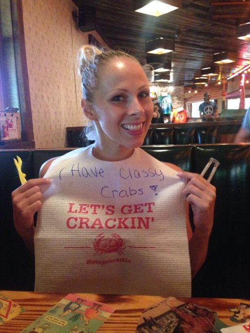 I hv classy crabs😜 lol.... http://t.co/mkMGIq16yy