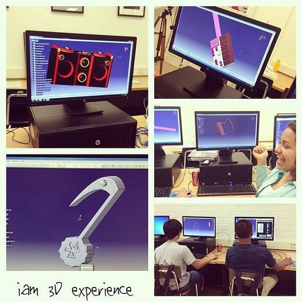 iamangelfdn's tweet photo. BoyleHeights students are presenting their 3D designs in LONDON this summer thanks to @Dassault3DS #iam3Dexperience http://t.co/cLyGcsQHJo