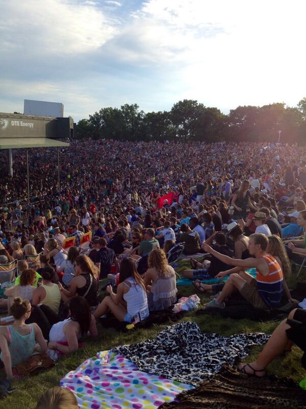 Dte Lawn Seating Chart