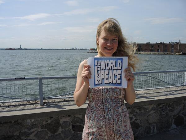 RT @AmbikaDeviMA: #IDWP On this beautiful Solstice day, I Declare World Peace