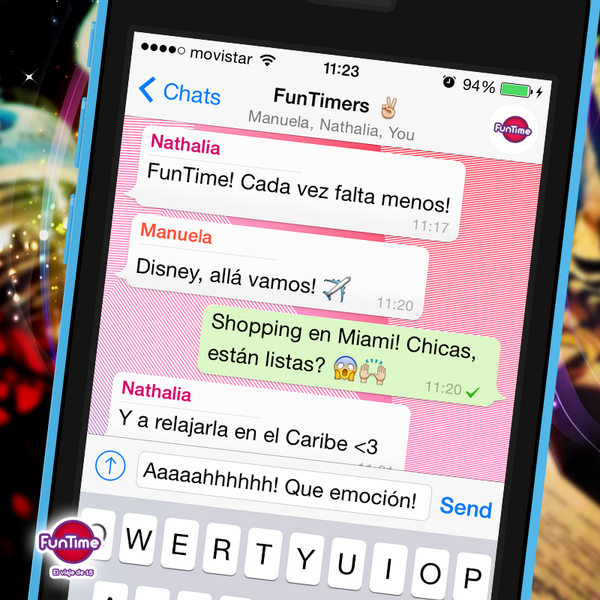 mipizarro_'s tweet image. "@Funtime15: Si en lo único que podés pensar es en el viaje, no te preocupes. No sos la única.  #FunTimeForever http://t.co/c4K87sjh6f"