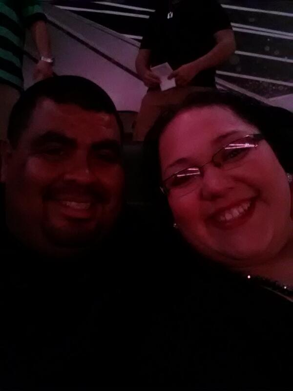 ericajanet's tweet photo. Excited to see @fluffyguy at the At&amp;T Center!!! Much love!  ♡ #unitythroughlaughter http://t.co/skbwbgSeTn