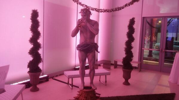 GoodmanTheatre's tweet photo. Life is but a DREAM here at #scene14. Even Dionysus is making an appearance: http://t.co/ABWltg9etS