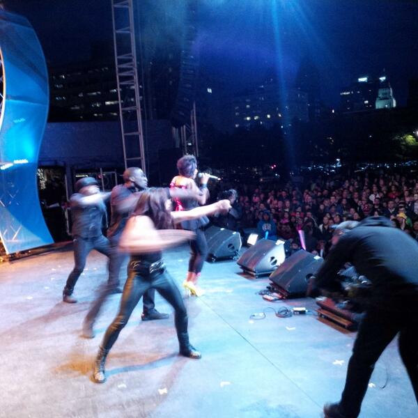 The energy of Inez Jasper and her crew! Great crowd in Halifax for #ADL2014