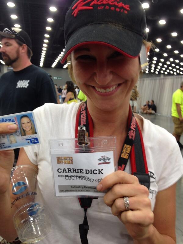 pbxrc's tweet photo. Award for Funniest and Nicest person we met today goes to Carrie A. Dick. @pitbulltires @pitbulltireporn http://t.co/Vpc9ZAvTg4