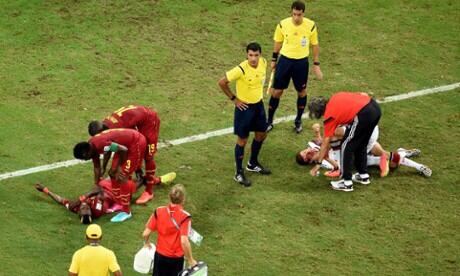 _WorldCup2O14's tweet photo. Miroslav Klose rescues #GER in Fortaleza thriller 2-2 http://t.co/04oabAytPv