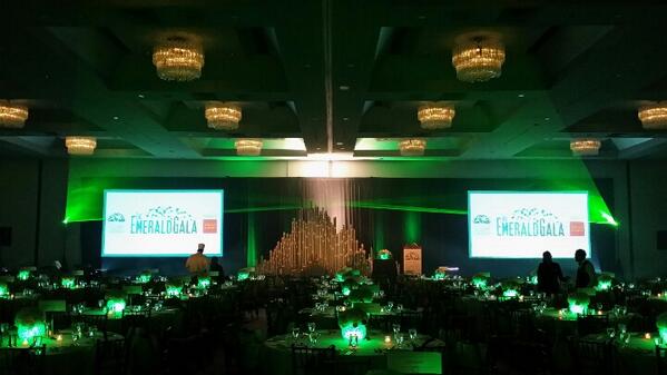 LiquidSkyLaser's tweet photo. Proud laser lighting sponsor of the @MDGLCC Emerald Gala Awards Ceremony at @HiltonMiami. What an amazing event! http://t.co/r5BatuPAmF