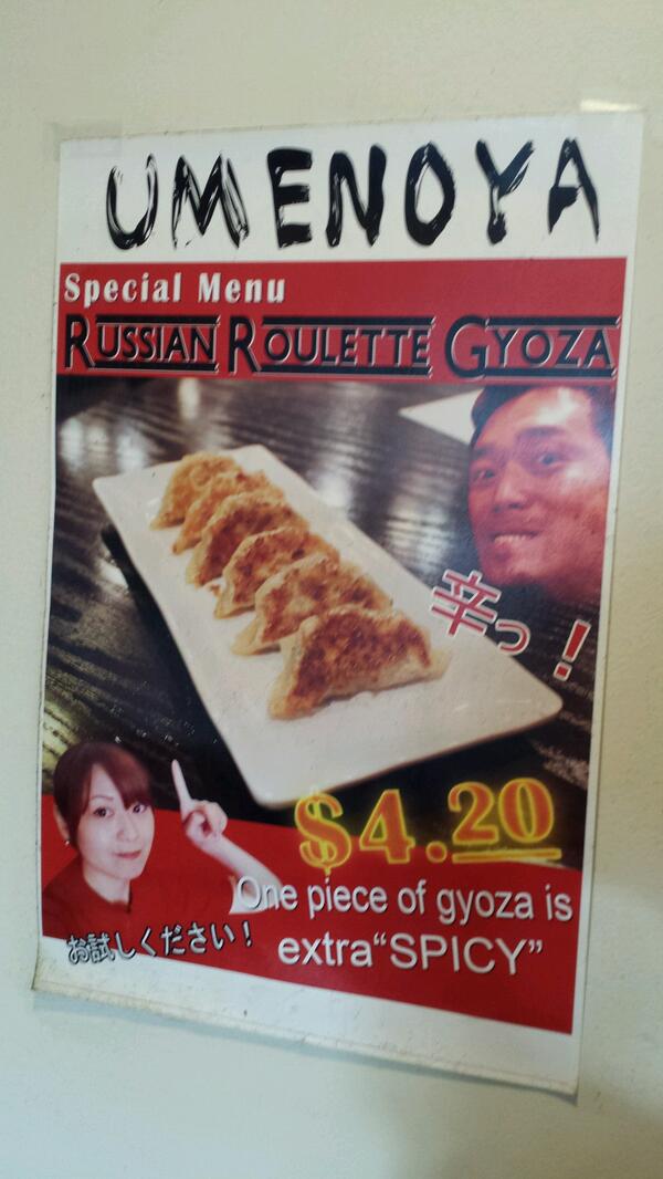 tedlieu's tweet photo. Having ramen at #Umenoya in Torrance and I saw this advertisement. http://t.co/I1afqmE8ms