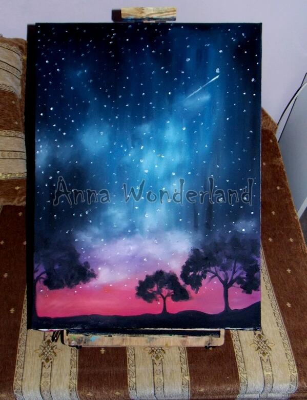 AmeliaRose94's tweet photo. #magic #annawonderland #oil #painting #colors http://t.co/j0tpwUKK2C