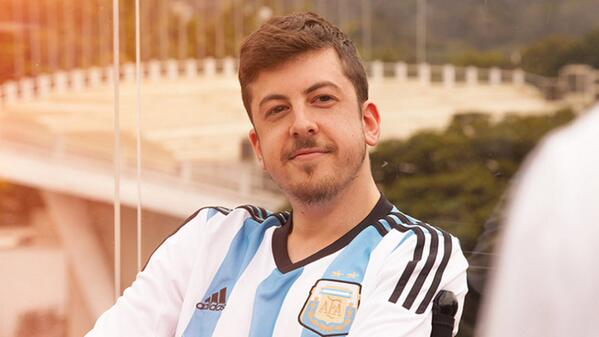 "<a href="/Vorterix/">Vorterix</a>: #TripleFrontera McLovin fue al Mundial a alentar a Argentina. Te lo cuenta <a href="/ignaciocorral/">Nacho Corral</a> " <a href="/LE0calvo/">Leo Calvo</a>