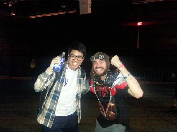 #MLGSC2Anaheim Spending my 26th bday watching #sc2! Sitting this far from pros! Glad to be at <a href="/MLG/">MLG</a> this year!