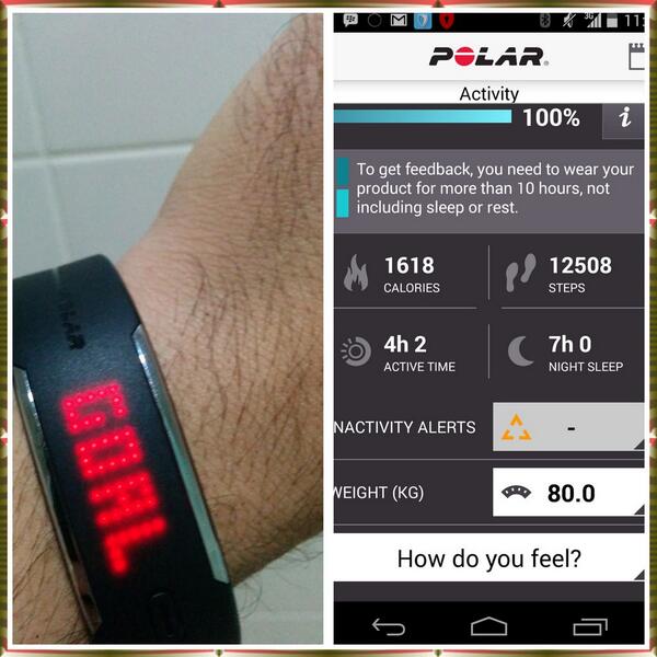 waizly's tweet image. Sudah bergerak hari ini. #polarloop #keepmoving