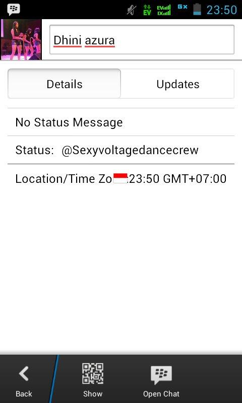 Hai fans.. kalau memang fans sama kita bilang, jgn pakai dp foto kita dong:)