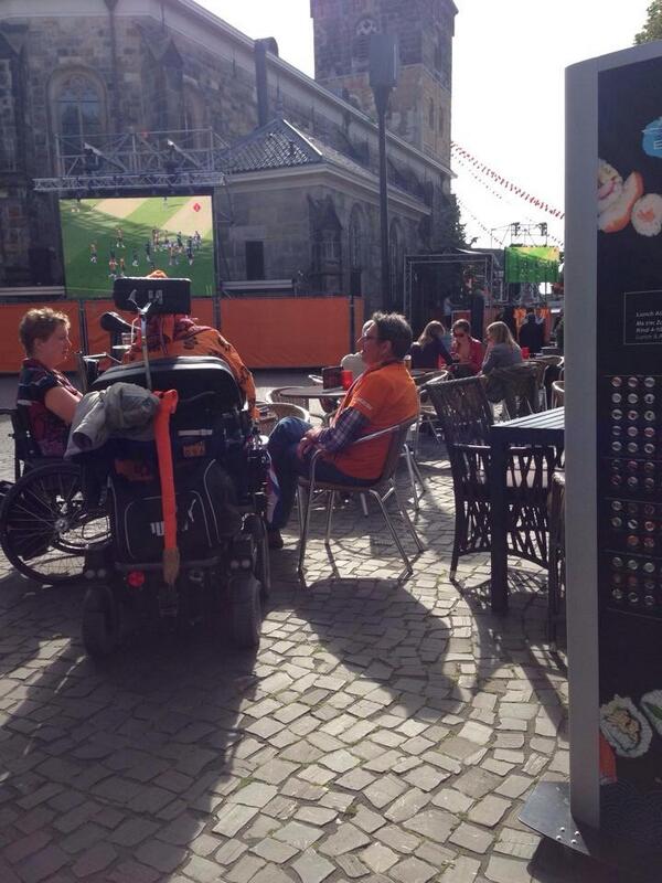 Of op dit mooie terras in Enschede?