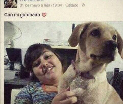 No sabía que los perros podía poner estados...