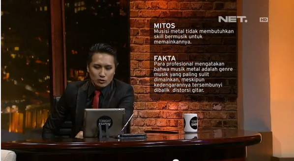 #xtremeinfo Para profesor mengatakan bahwa musik metal adalah genre musik yang paling sulit dimainkan