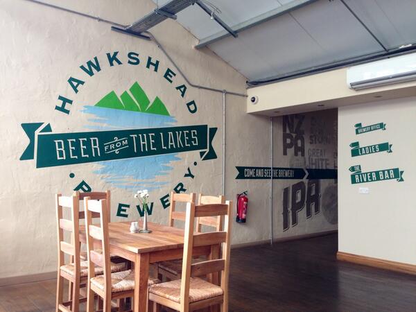 Stage one of <a href="/HawksheadBrewer/">Hawkshead Brewery</a> beer hall done. Just downstairs and outside to do #properbeer