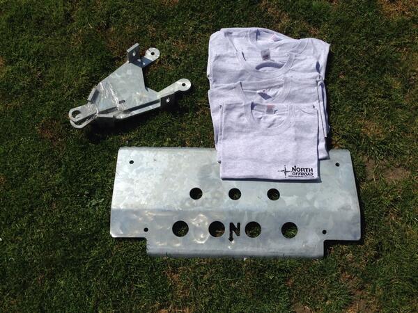 Charity auction donations from @northoffroad are in!!