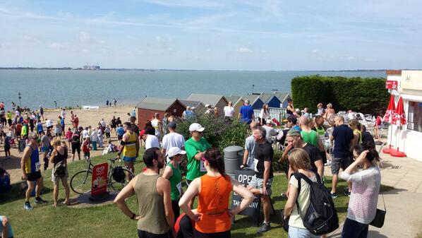 stevie_five's tweet photo. Mersea Round the Island. ..see you in 2 hours...ish? http://t.co/qUfj1pNZxJ