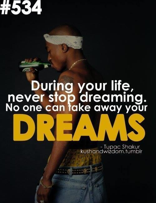 Keep on dreaming
