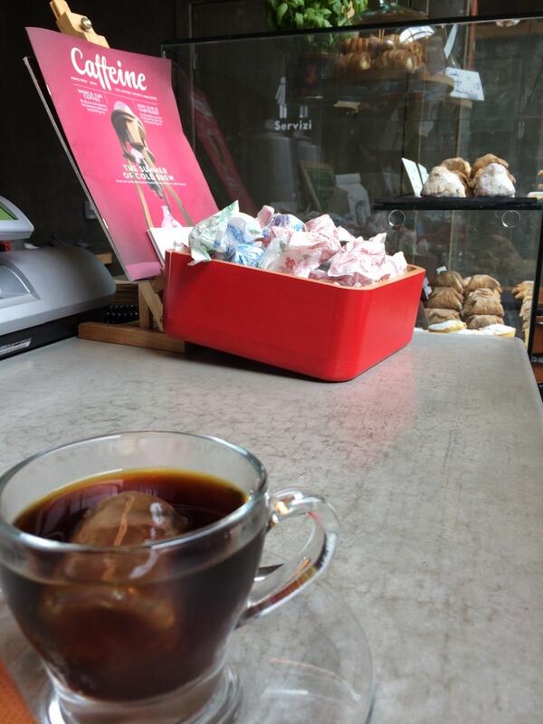 LabEspr's tweet photo. Great Sundays at the Lab.  Cold brew #coffee, outdoor seating and a rather nice guest espresso from @CaravanRoastery http://t.co/94ZtocdrxQ