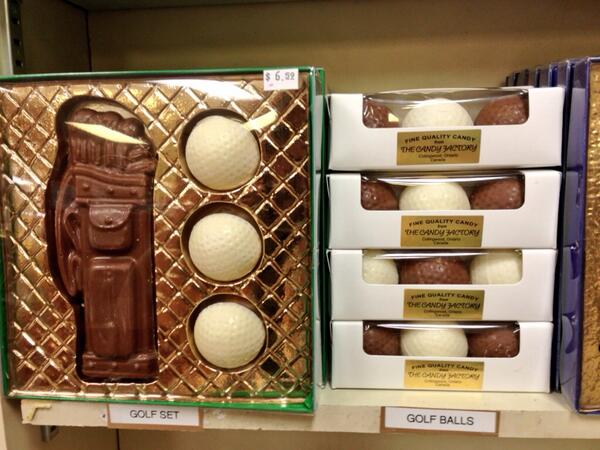 CandyFactoryInc's tweet image. Try our selection of custom chocolates including our golf sets!