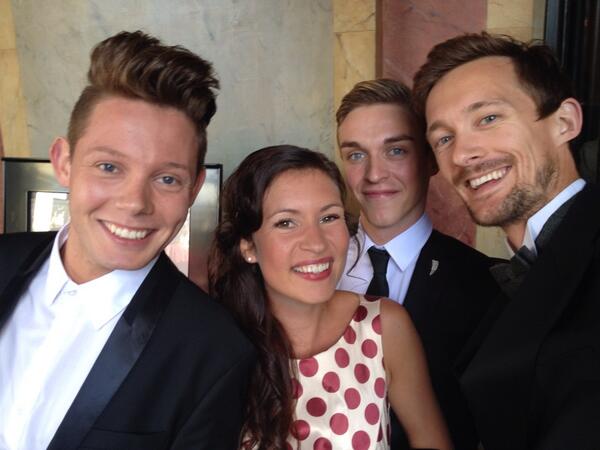 Scheibye's tweet image. Wuhuuu!! Reumert med flotte mennesker, og én der er vinder på forhånd.