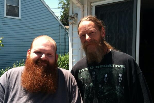 fotofugitive's tweet photo. Generational #bearded epicness. Love it! - “@lostallhope83: Me, my old man and our #beards #80B #BeardsInNature http://t.co/KhiiubE0pP”