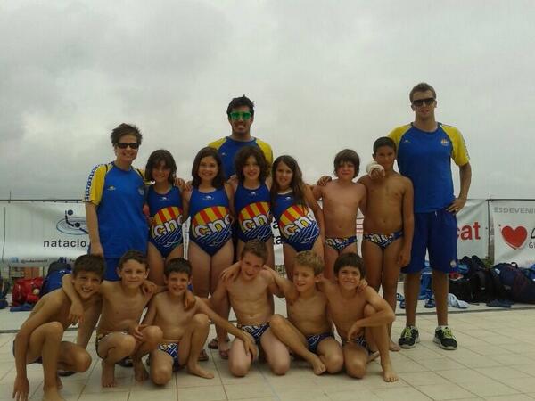 cncatalunya's tweet photo. El nostre equip benjamí de wp, finalitza 11è en la Final Campionat Catalunya'14. Moltes felicitats campions!! http://t.co/fO5hOCeFDH