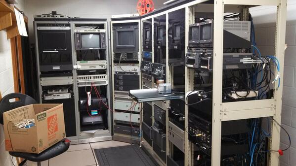 STN2Engineering's tweet image. The TV studio upgrade is almost done! Check out the before and after