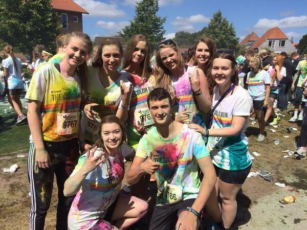 Benedicte_19's tweet photo. Tak for en go' dag! #zuluthecolorrun #colorrun2014 http://t.co/zRGjdmNLvJ