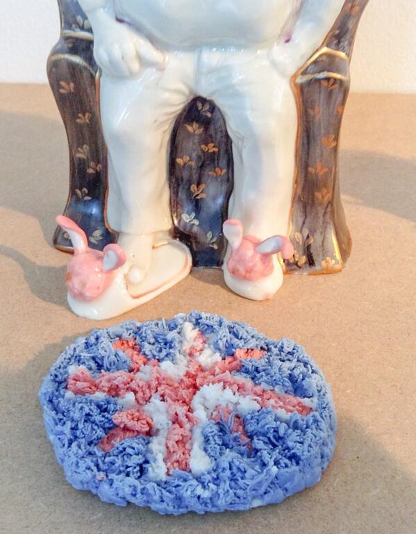 Ceramic_student's tweet photo. @SunAeKim2 don't put your feet up today...come down to Hester road to see the graduating ceramics and glass #ShowRCA http://t.co/c0lvjDllbd