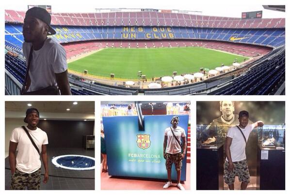 deenlocker's tweet photo. ⚽️ #noucamp http://t.co/4AU0Er1GrS