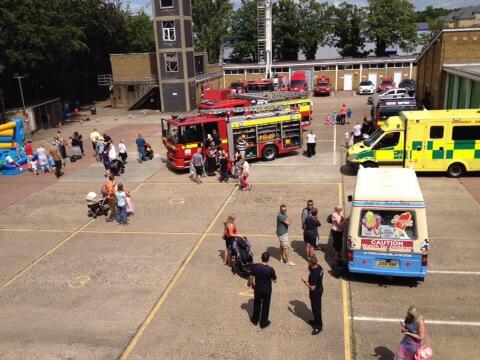 BishStortFire's tweet photo. Open day now in full swing. Come and meet us! http://t.co/pI6oiWdb3A